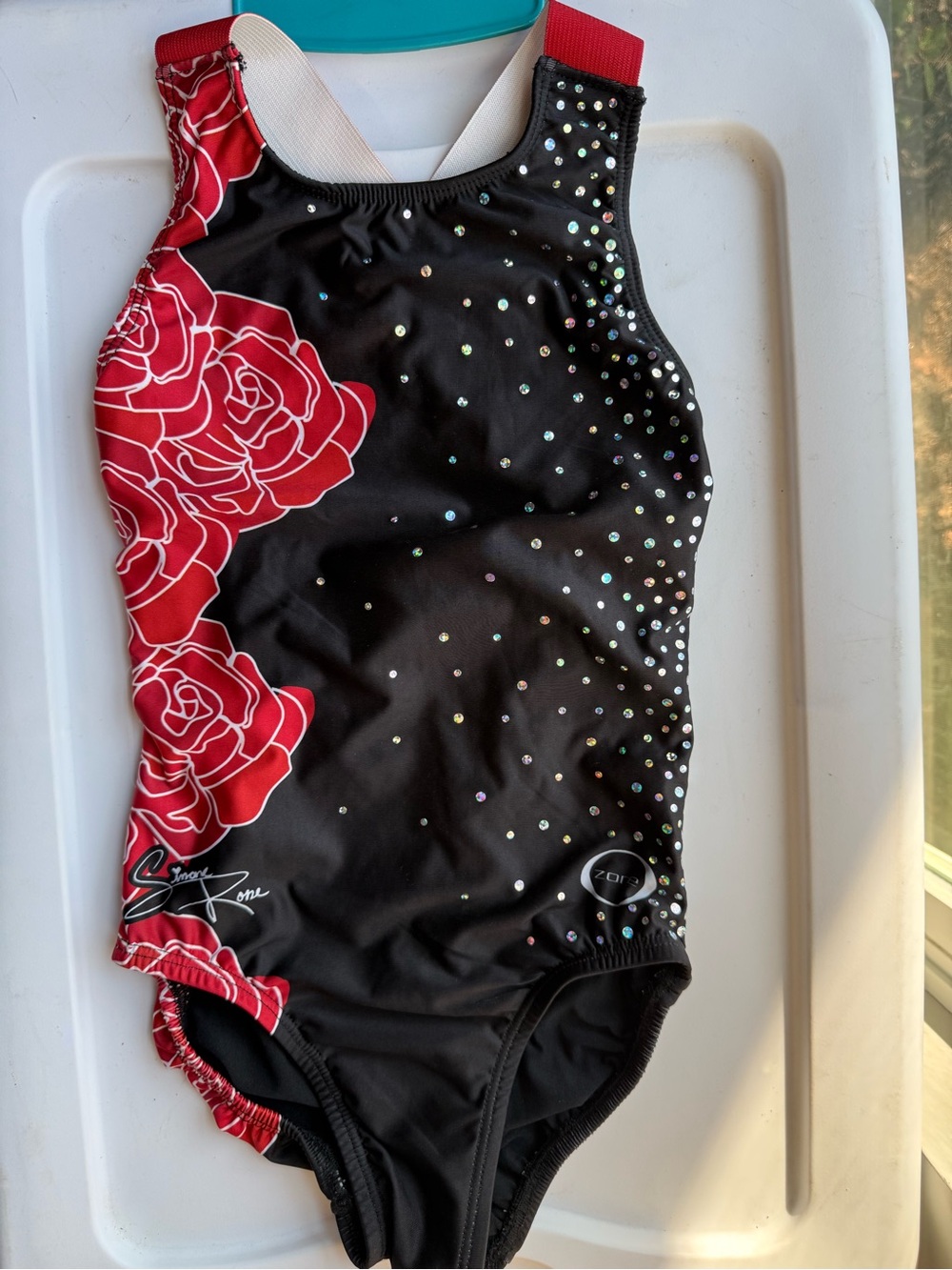 Youth large ozone Simone Rose leotard